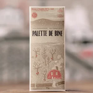 Chocolat Bines à l'érable 60% + lait
